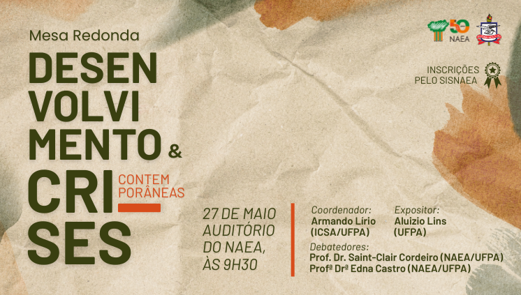 Mesa Redonda: Desenvolvimento e Crises Contemporâneas